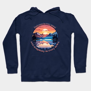 Peaceful nature Hoodie